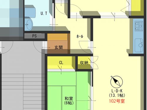 (間取) (間取)