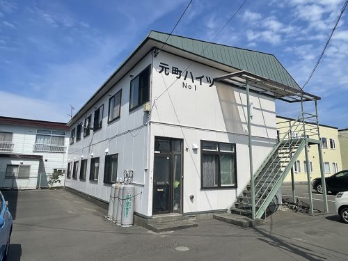 ★生活至便！水道料込！★元町ハイツ1号棟 1Rアパート(伊達市元町)