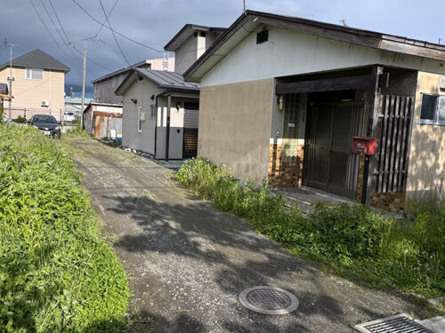 前面道路