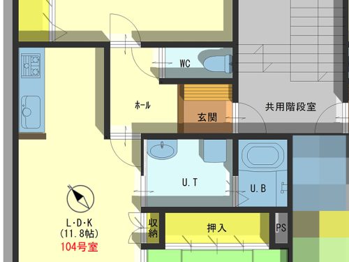 (間取) (間取)